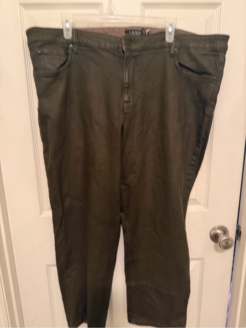 Ralph Lauren Olive-Tone Women's Pants